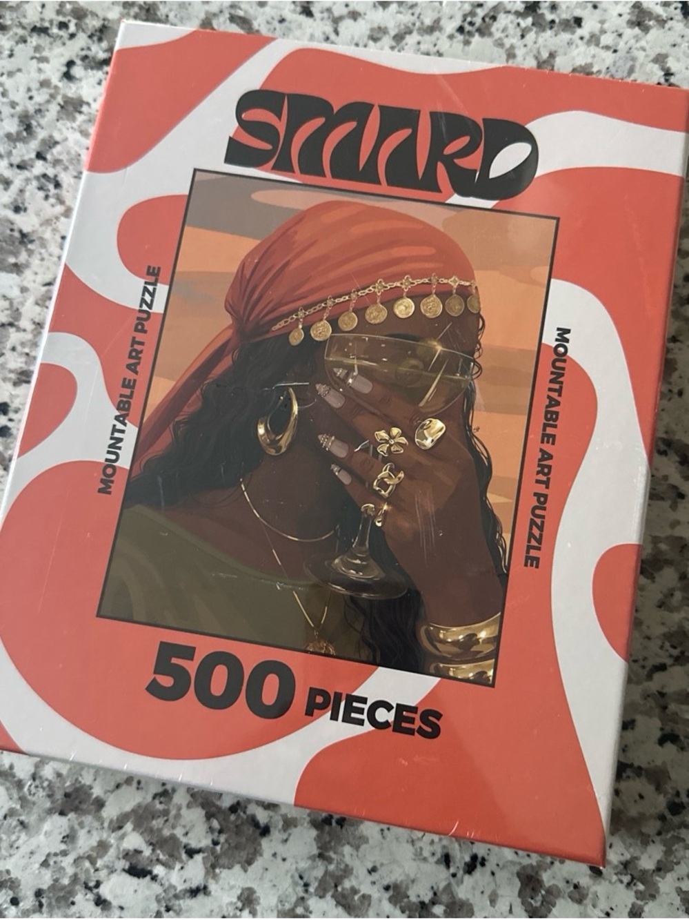 SMARD | 500-Piece Mountable Art Puzzle - Soft Life